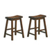 Saddleback 24 Counter Height Stool, RTA in Cherry - 5302C-24 - FAMSA Furniture (TX)