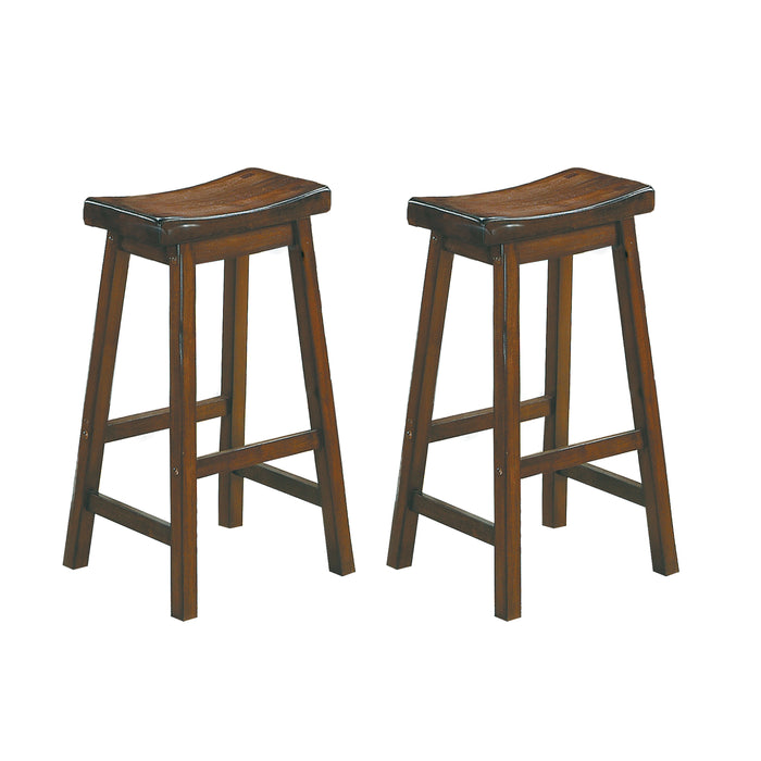 Saddleback 29 Pub Height Stool, RTA in Cherry - 5302C-29 - FAMSA Furniture (TX)