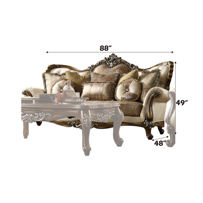 Latisha Sofa w/8 Pillows(Same LV01576) - Image 4
