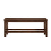 Schleiger Counter Height Bench in Brown - 5400-24BH - FAMSA Furniture (TX)