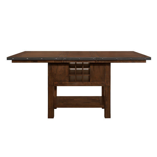 Schleiger Counter Height Table in Brown - 5400-36XL* - FAMSA Furniture (TX)