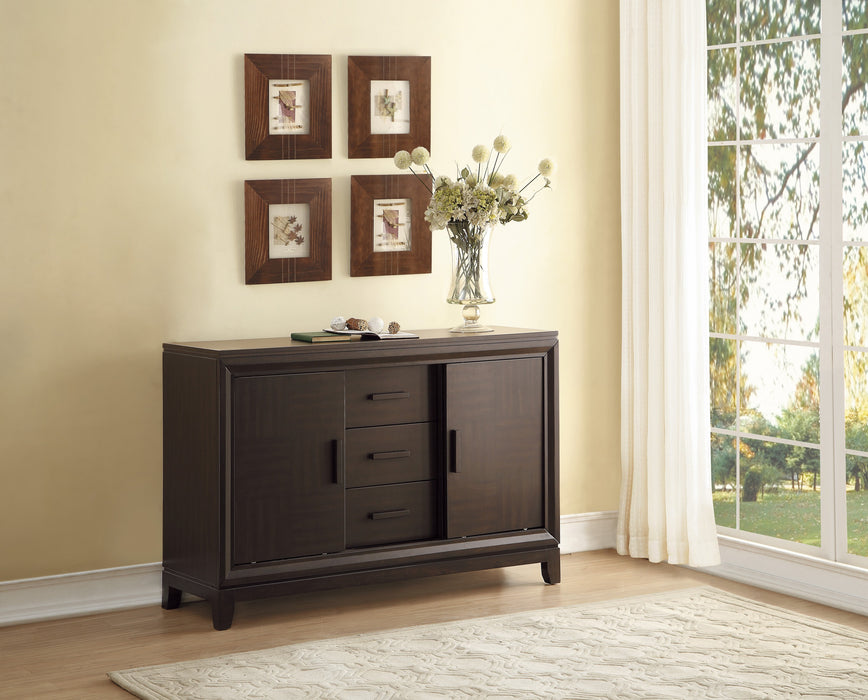 Kavanaugh Server in Brown/Gray - 5409RF-40 - FAMSA Furniture (TX)