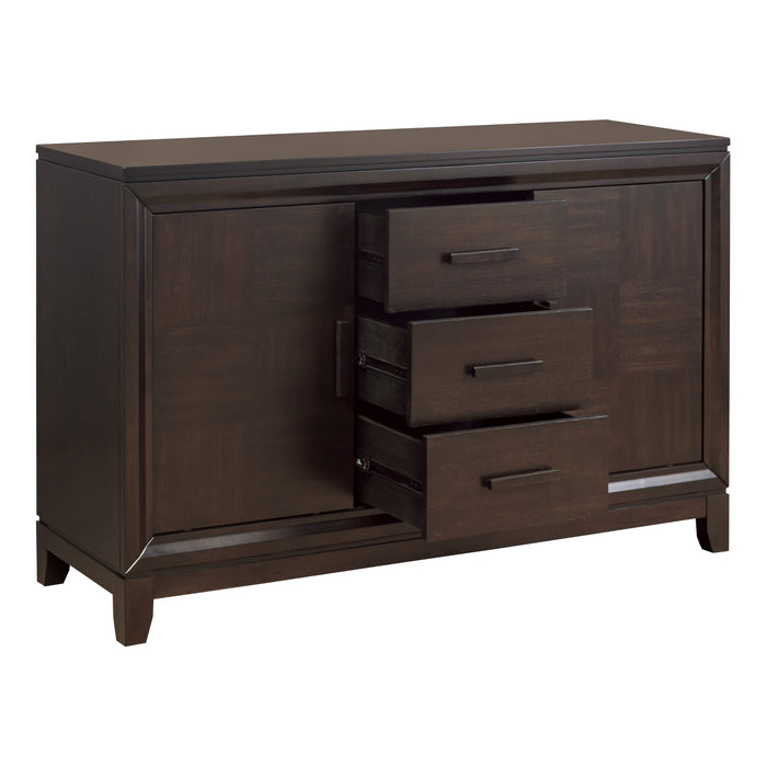 Kavanaugh Server in Brown/Gray - 5409RF-40 - FAMSA Furniture (TX)