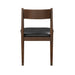 Clive Side Chair in Black/Cherry - 5413S - FAMSA Furniture (TX)