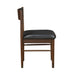 Clive Side Chair in Black/Cherry - 5413S - FAMSA Furniture (TX)