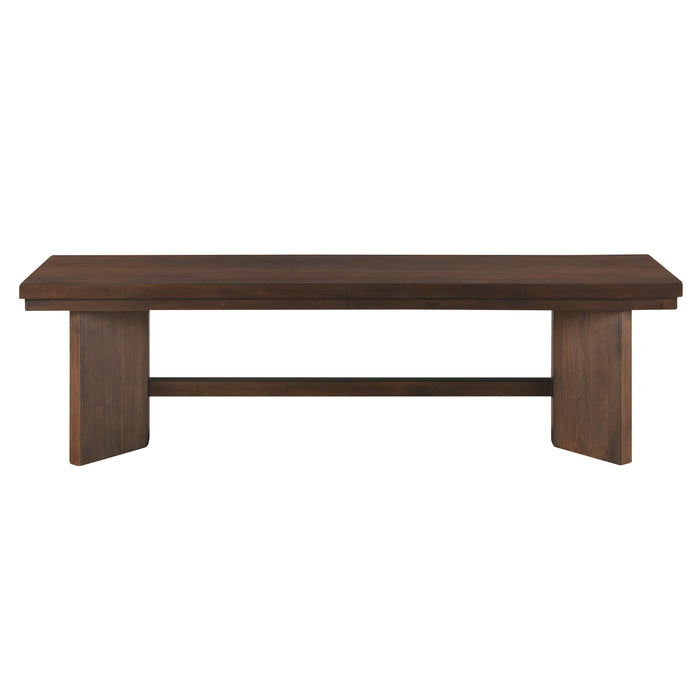 Franco Bench in Brown/Walnut - 5414-13 - FAMSA Furniture (TX)