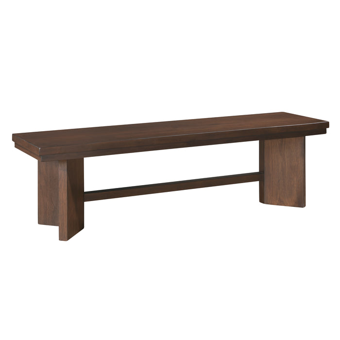 Franco Bench in Brown/Walnut - 5414-13 - FAMSA Furniture (TX)