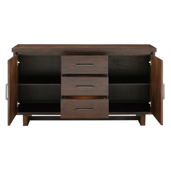 Franco Server in Brown/Walnut - 5414-40 - FAMSA Furniture (TX)