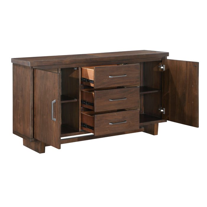 Franco Server in Brown/Walnut - 5414-40 - FAMSA Furniture (TX)