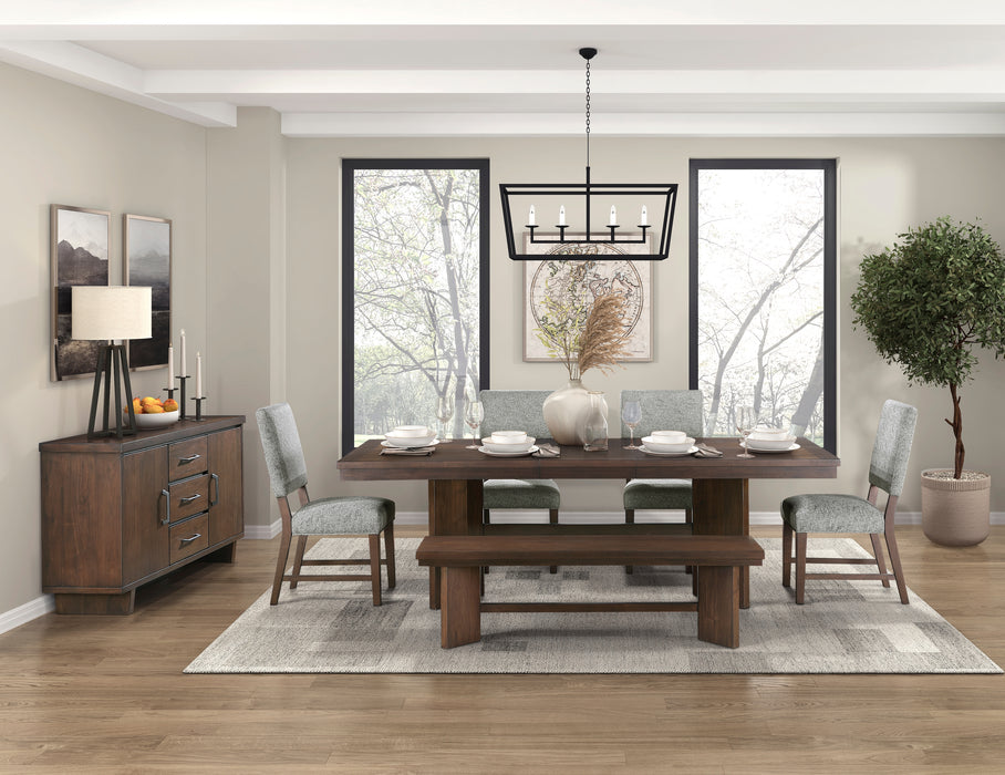 Franco Server in Brown/Walnut - 5414-40 - FAMSA Furniture (TX)