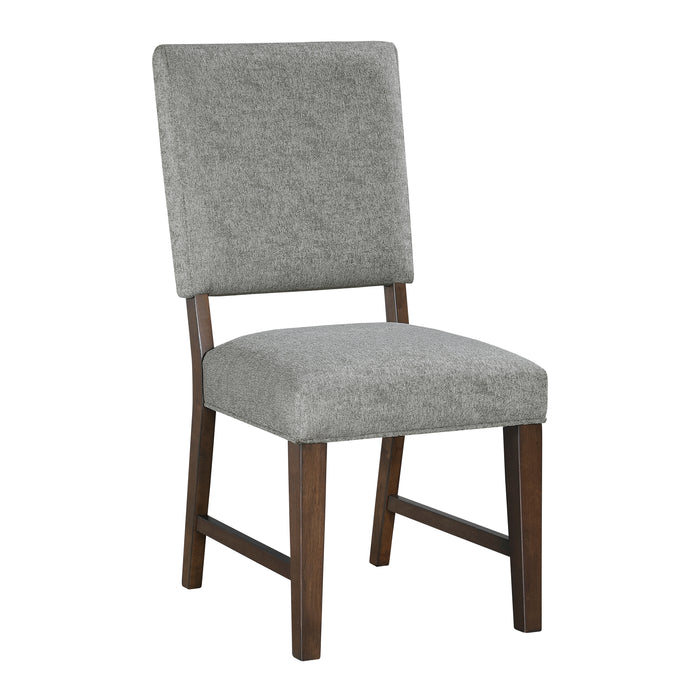 Franco Side Chair in Brown/Gray/Walnut - 5414S - FAMSA Furniture (TX)
