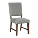 Franco Side Chair in Brown/Gray/Walnut - 5414S - FAMSA Furniture (TX)