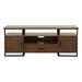 Sedley TV Stand in Black/Brown - 54150RF-68T - FAMSA Furniture (TX)