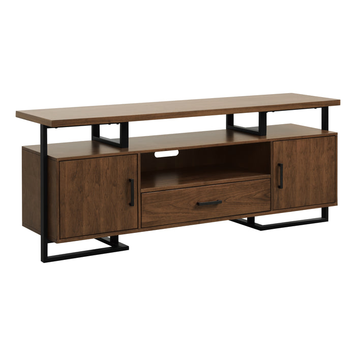 Sedley TV Stand in Black/Brown - 54150RF-68T - FAMSA Furniture (TX)