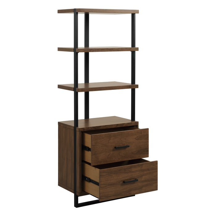 Sedley (2) Side Pier in Brown/Black - 54150RF-S* - FAMSA Furniture (TX)
