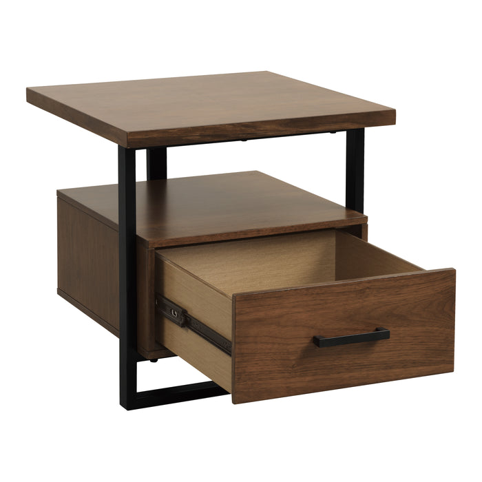 Sedley End Table in Black/Brown - 5415RF-04 - FAMSA Furniture (TX)
