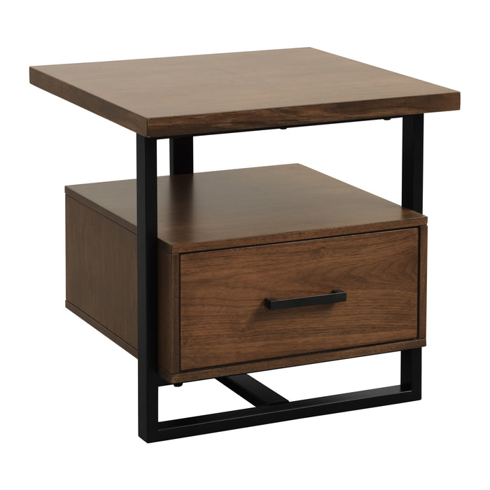 Sedley End Table in Black/Brown - 5415RF-04 - FAMSA Furniture (TX)