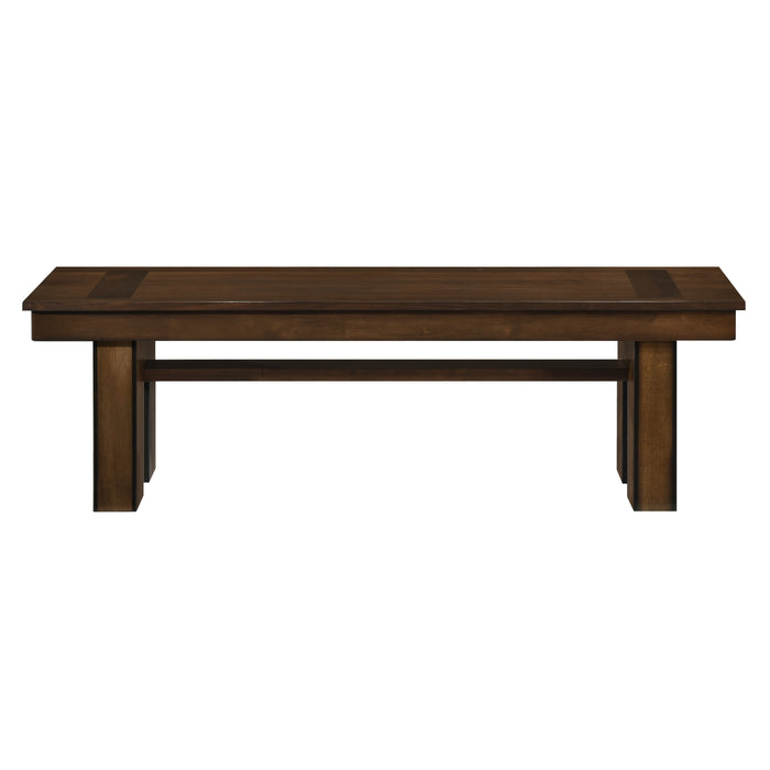 Sedley 58” Bench in Brown - 5415RF-13 - FAMSA Furniture (TX)