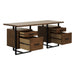 Sedley (3) Writing Desk in Black/Brown - 5415RF-15* - FAMSA Furniture (TX)