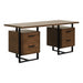 Sedley (3) Writing Desk in Black/Brown - 5415RF-15* - FAMSA Furniture (TX)