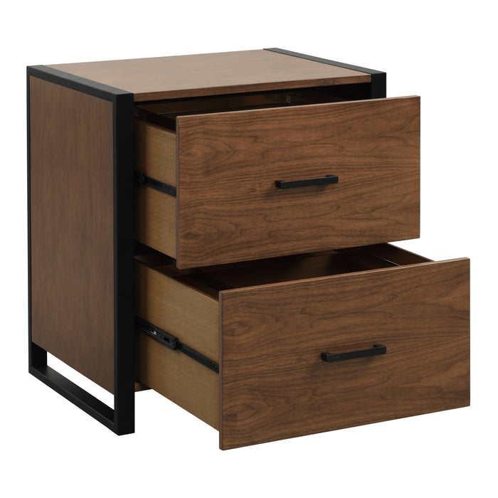Sedley File Cabinet in Black/Brown - 5415RF-18 - FAMSA Furniture (TX)