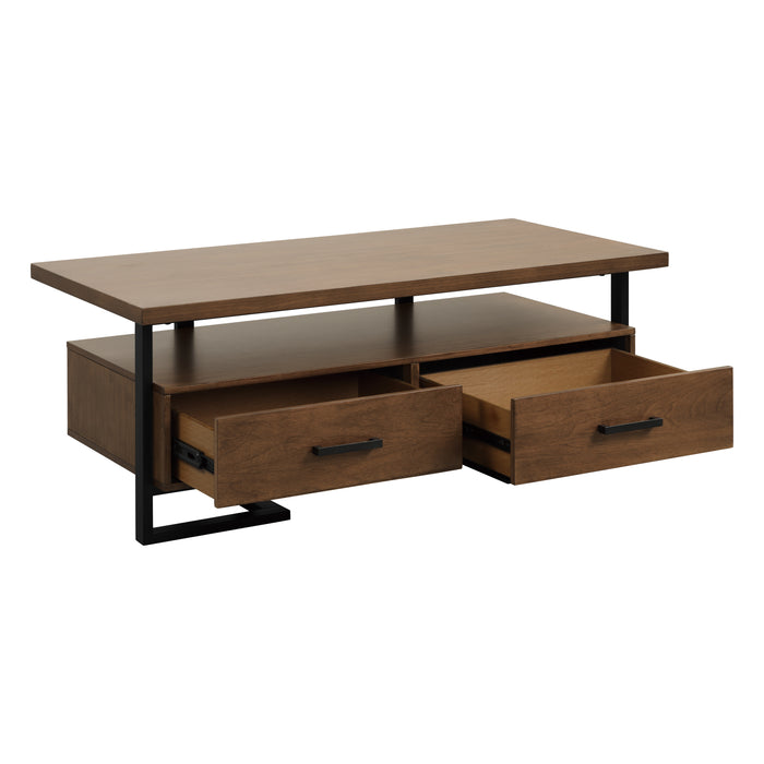 Sedley Cocktail Table in Black/Brown - 5415RF-30 - FAMSA Furniture (TX)