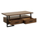 Sedley Cocktail Table in Black/Brown - 5415RF-30 - FAMSA Furniture (TX)