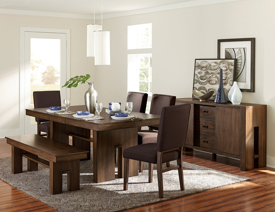 Sedley 58” Bench in Brown - 5415RF-13 - FAMSA Furniture (TX)