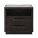 Larchmont Nightstand, LED Lighting in Gray/Transparent - 5424-4 - FAMSA Furniture (TX)