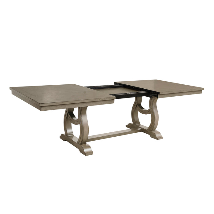 Vermillion Dining Table in Gray/Taupe/Beige - 5442-96* - FAMSA Furniture (TX)