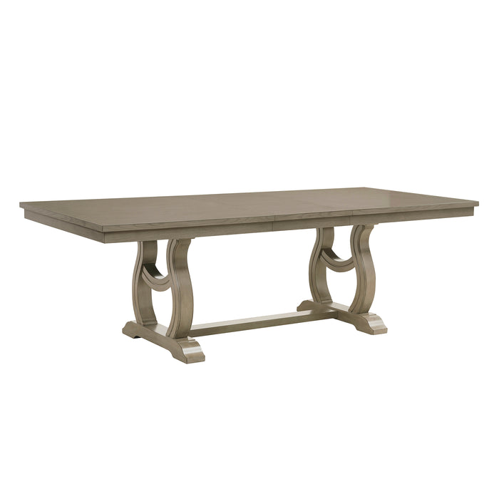 Vermillion Dining Table in Gray/Taupe/Beige - 5442-96* - FAMSA Furniture (TX)