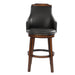 Bayshore Swivel Pub Height Chair in Oak/Brown - 5447-29S - FAMSA Furniture (TX)