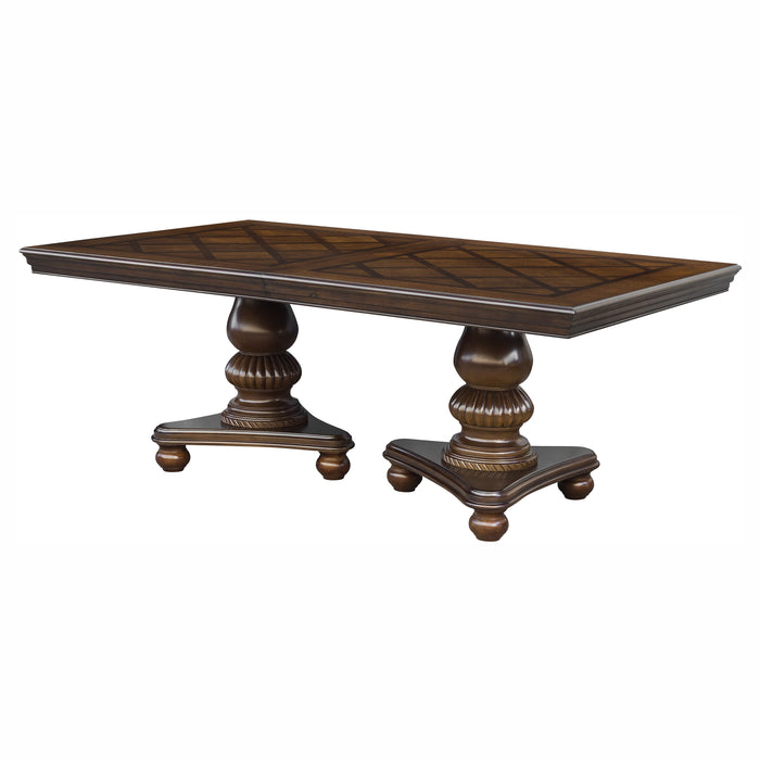 Lordsburg 5pc Set (TB+4S) in Brown/Cherry - 5473-103*5 - FAMSA Furniture (TX)