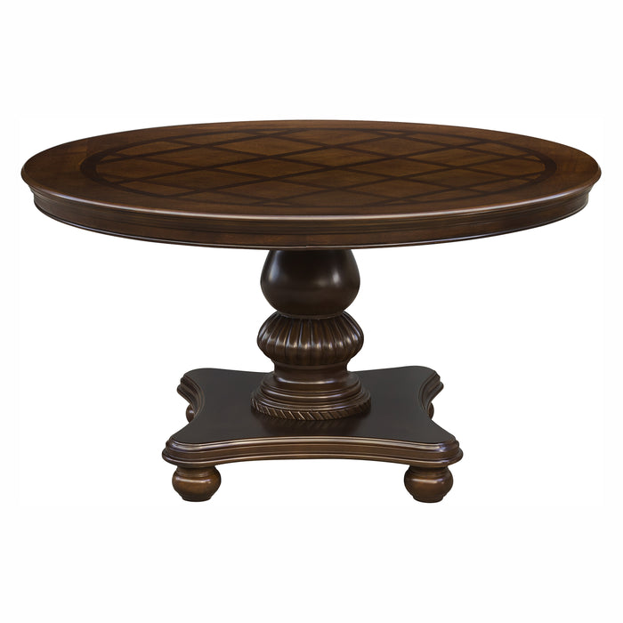Lordsburg 5pc Set (TB+4S) in Brown/Cherry - 5473-54*5 - FAMSA Furniture (TX)