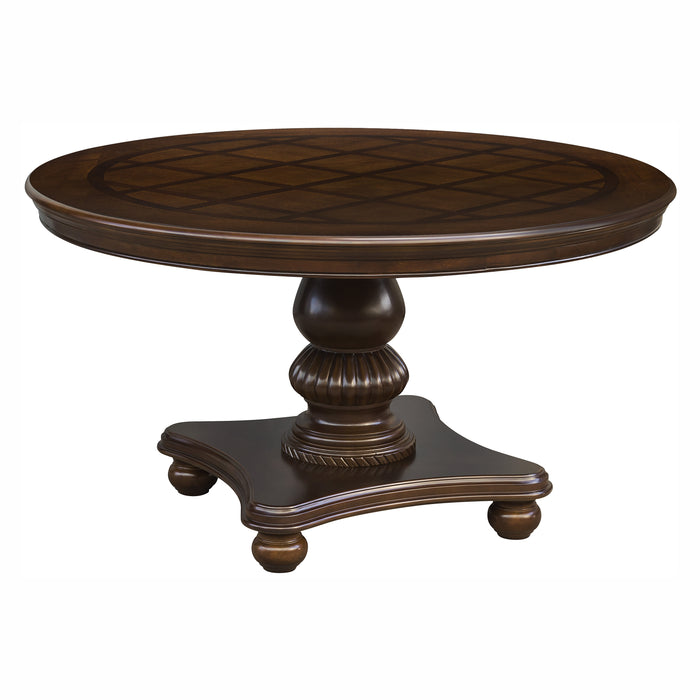 Lordsburg 5pc Set (TB+4S) in Brown/Cherry - 5473-54*5 - FAMSA Furniture (TX)