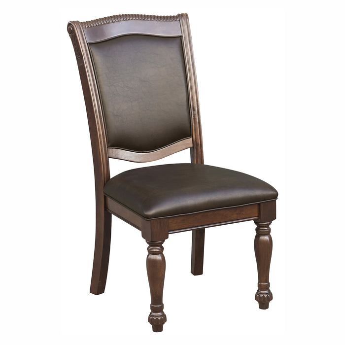 Lordsburg 5pc Set (TB+4S) in Brown/Cherry - 5473-54*5 - FAMSA Furniture (TX)