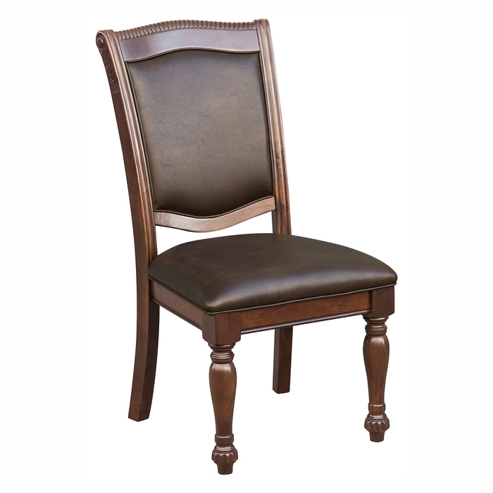 Lordsburg SIDE CHAIR in Brown/Cherry - 5473S - FAMSA Furniture (TX)