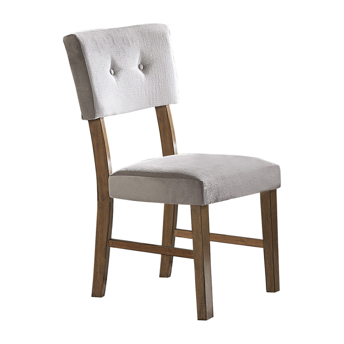 Edam 5pc Set (TB+4S) in Oak/Gray - 5492-52*5 - FAMSA Furniture (TX)