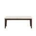 Makah Bench in Beige/Brown - 5496-13 - FAMSA Furniture (TX)
