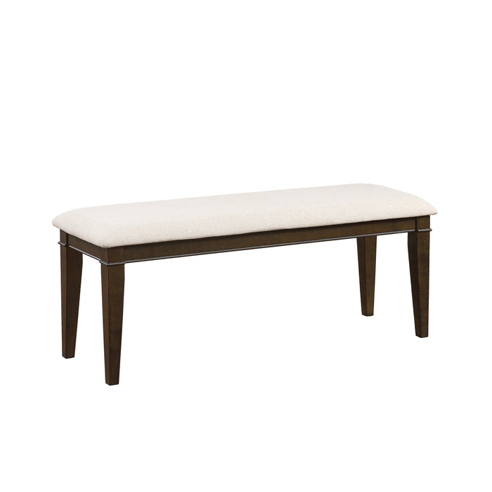 Makah Bench in Beige/Brown - 5496-13 - FAMSA Furniture (TX)
