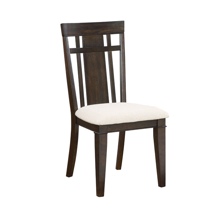 Makah 5pc Set (TB+4S) in Brown/Beige - 5496-78*5 - FAMSA Furniture (TX)