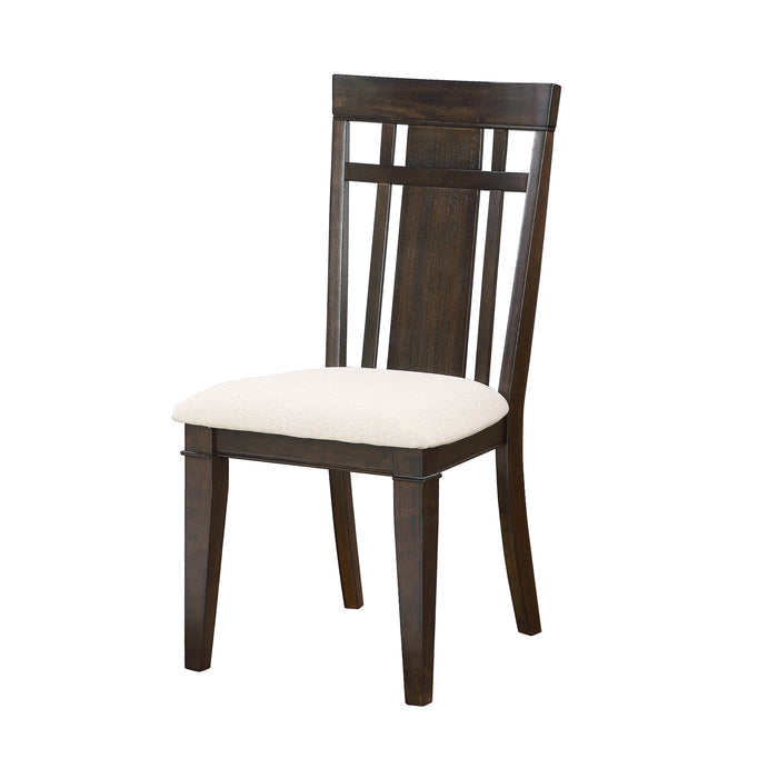 Makah Side Chair in Beige/Brown - 5496S - FAMSA Furniture (TX)