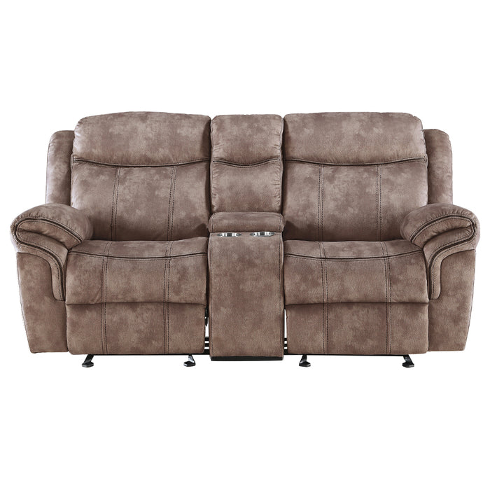 Zubaida Motion Loveseat & Console w/USB Port - Image 3
