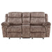 Zubaida Motion Loveseat & Console w/USB Port - Image 3