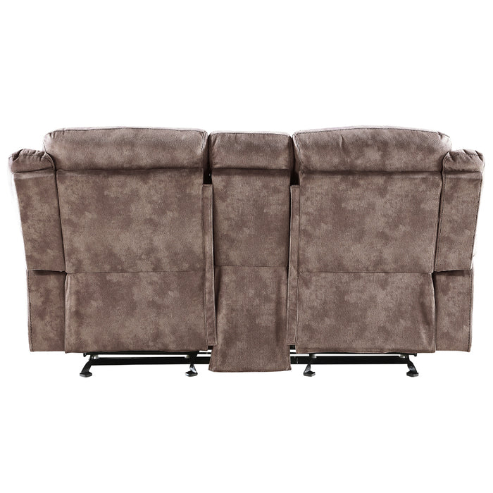 Zubaida Motion Loveseat & Console w/USB Port - Image 5