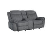 Zubaida Motion Loveseat & Console w/USB Port - Image 2