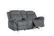 Zubaida Motion Loveseat & Console w/USB Port - Image 3