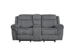 Zubaida Motion Loveseat & Console w/USB Port - Image 4