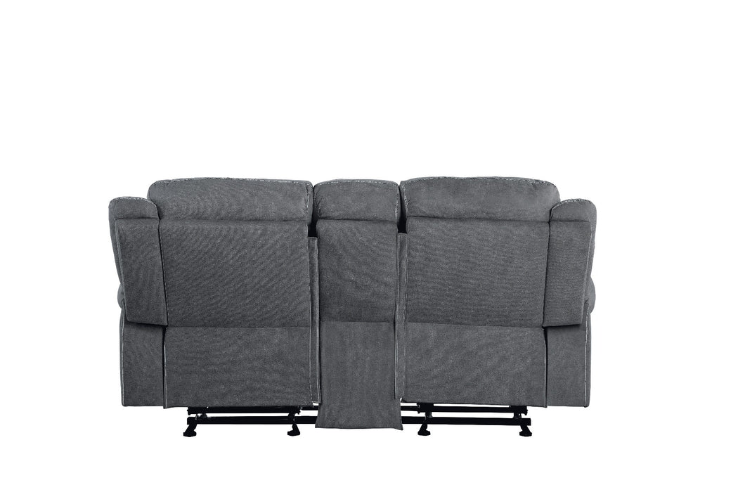 Zubaida Motion Loveseat & Console w/USB Port - Image 6