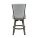 Corvallis Swivel Counter Height Chair in Gray - 5507-24GYS - FAMSA Furniture (TX)